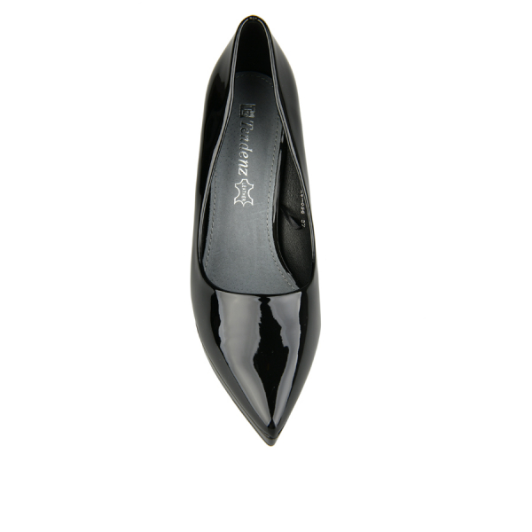 lady's shoes synthetic leather black 0163020