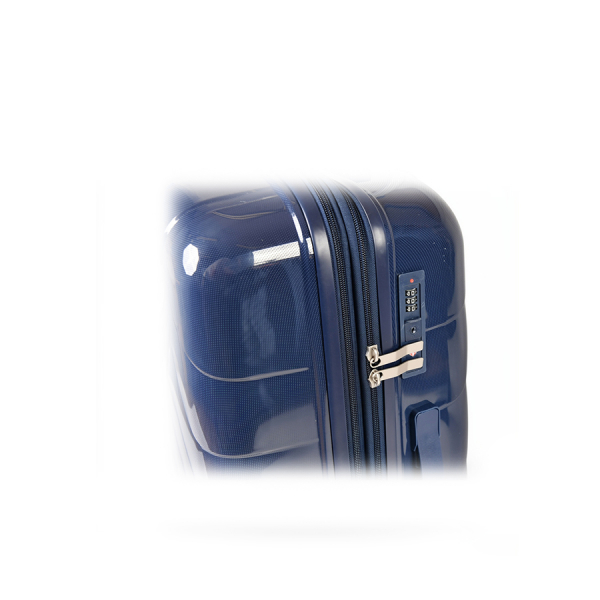 big suitcase polypropylene  tŭmno sin dark blue 0161594