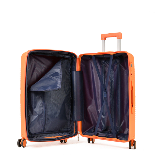 small suitcase polypropylene orange 0161433