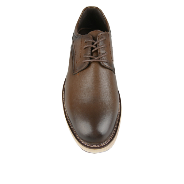 men's shoes genuin leather dark brown 0162951
