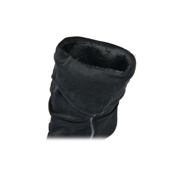 lady's high boots textile black 0162570