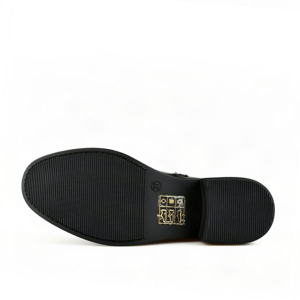 lady's boots synthetic leather black 0162416