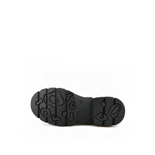 kids boots synthetic leather black 0162543