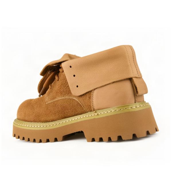 lady's boots genuin leather light brown 0162660