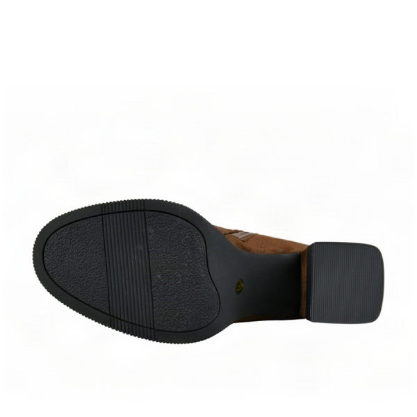 lady's boots textile brown 0162095
