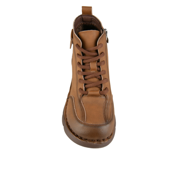 lady's boots genuin leather brown 0162851