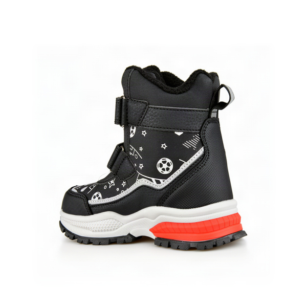 kids boots synthetic leather black 0162294