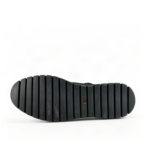 lady's boots genuin leather black 0163423