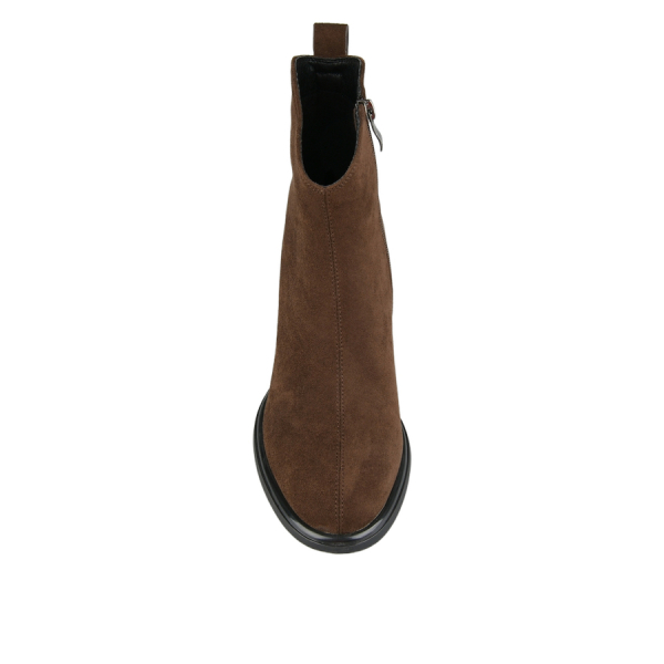 lady's boots textile brown 0162111