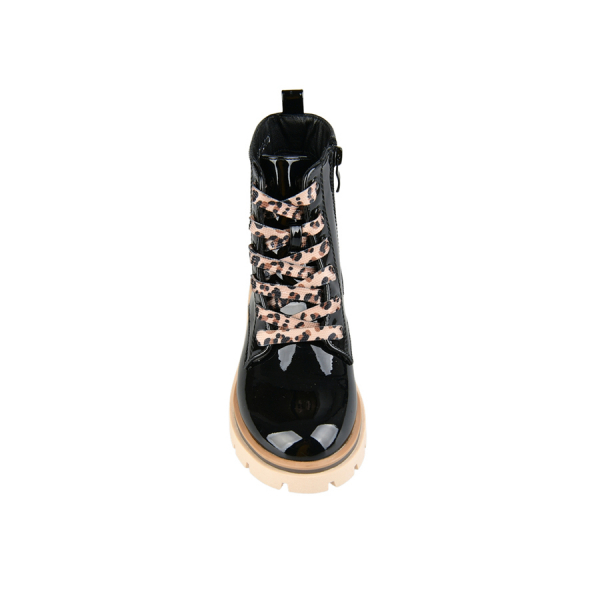 kids boots synthetic leather black 0162544