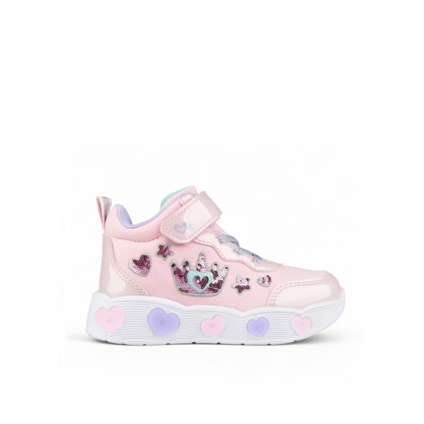 kids boots synthetic leather pink 0162285