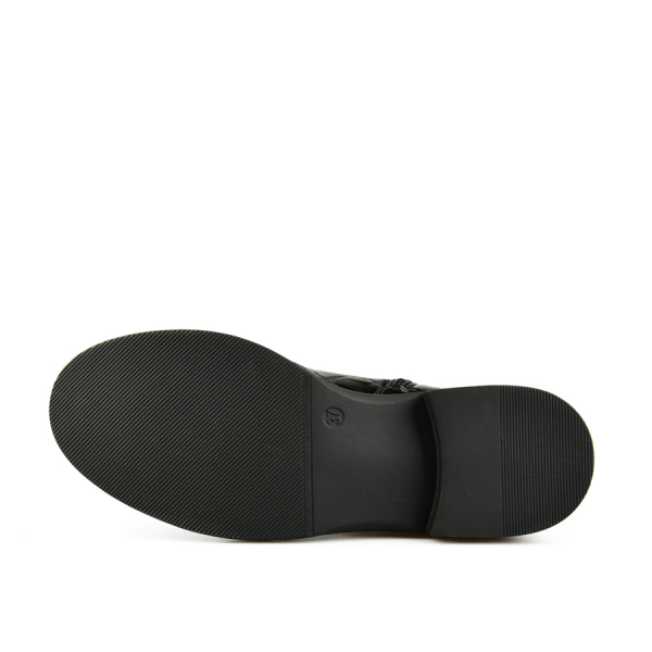 lady's boots synthetic leather black 0162929