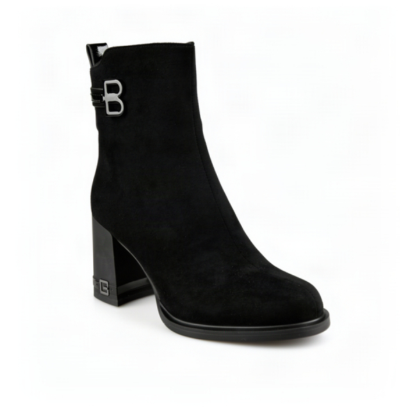 lady's boots textile black 0162100