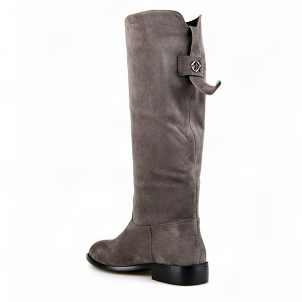 lady's high boots textile grey 0162096