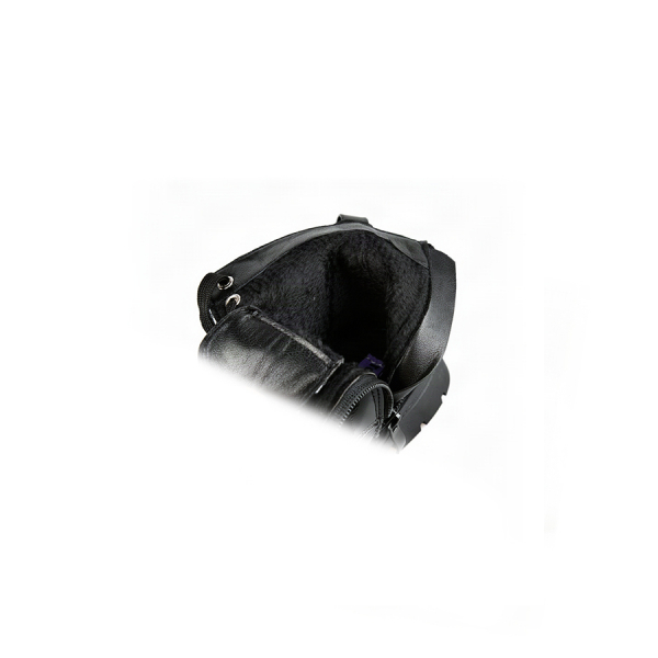 kids boots synthetic leather black 0162557