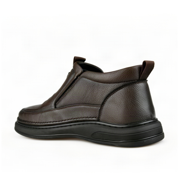 men's boots genuin leather brown 0162970