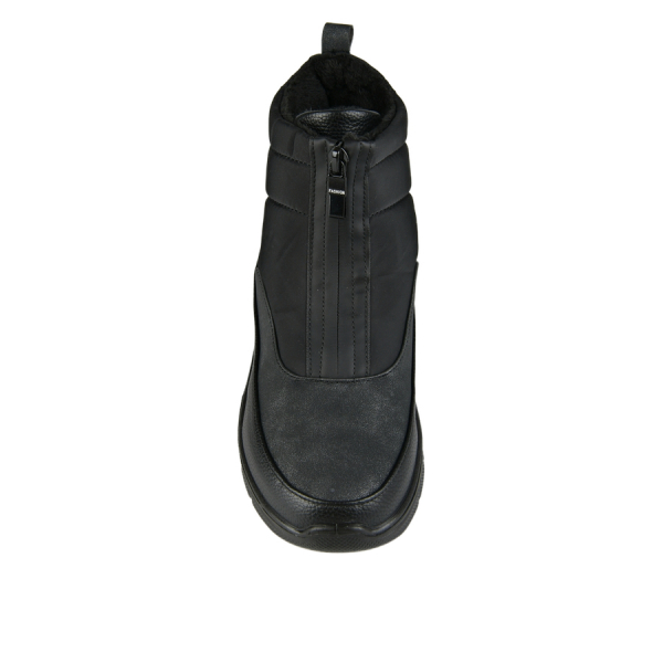 lady's boots synthetic leather/textile black 0163260
