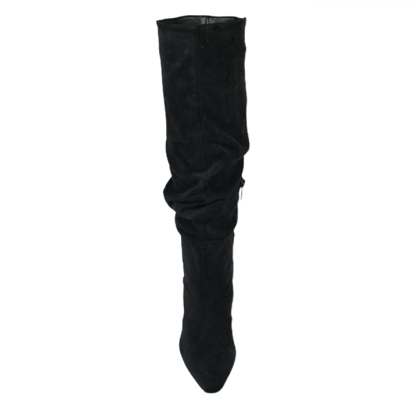 lady's high boots textile black 0162822