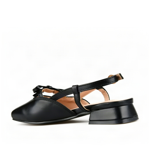 lady's sandals synthetic leather black 0164201