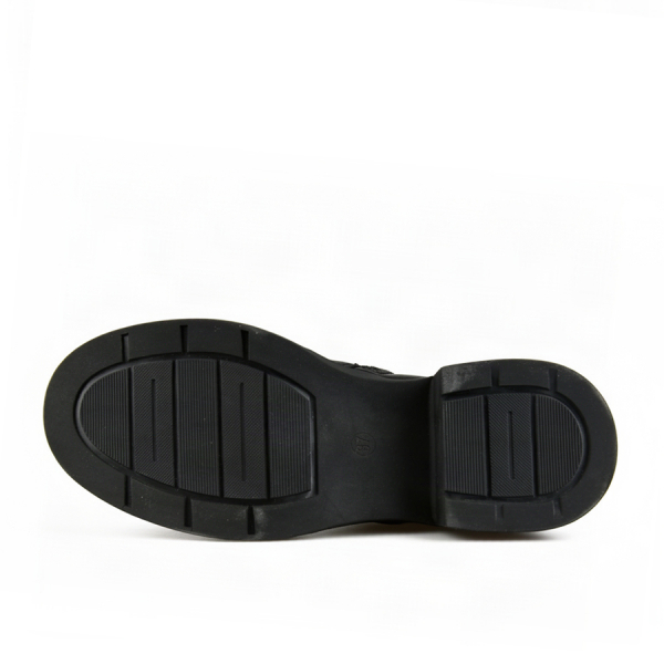 lady's boots genuin leather black 0162878