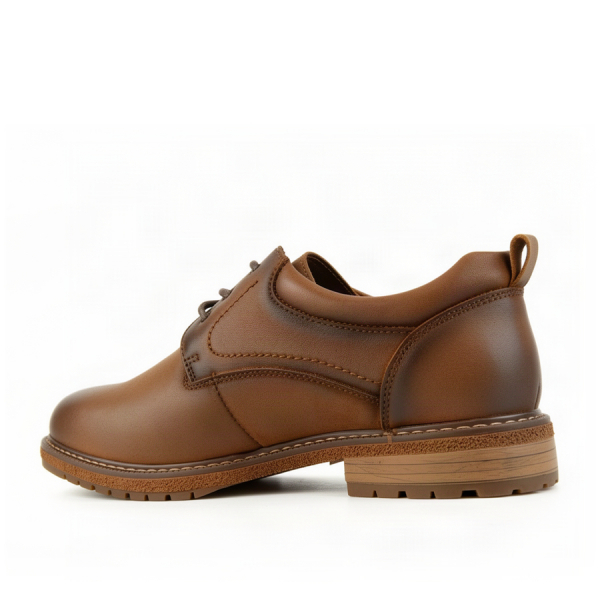 men's shoes genuin leather brown 0162952