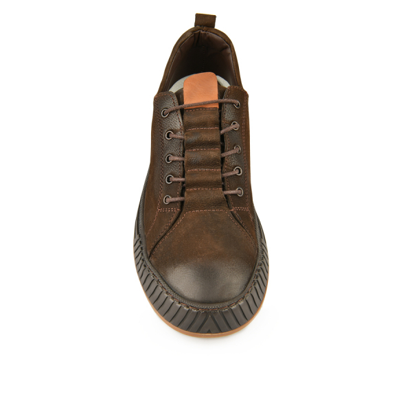 men's shoes genuin leather brown 0164208