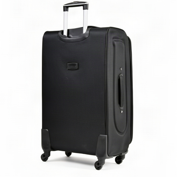 big suitcase textile black 0163713