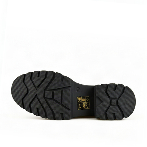 lady's boots textile/synthetic leather black 0162469
