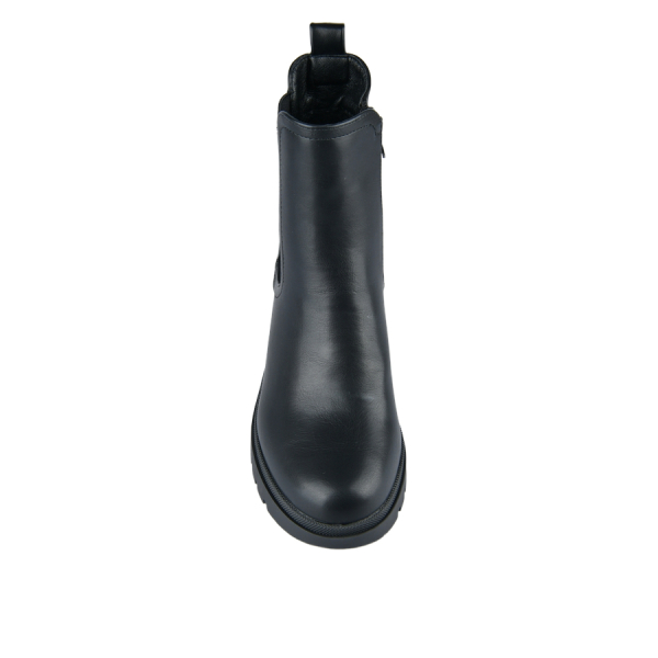 lady's boots synthetic leather black 0162804
