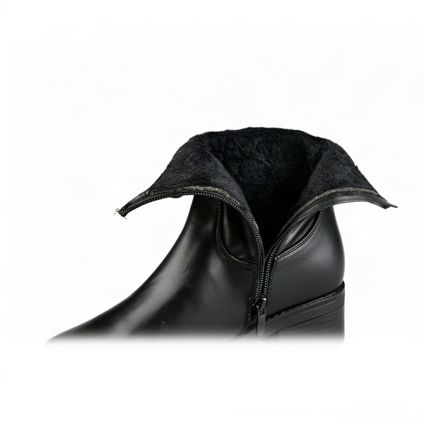 lady's boots synthetic leather black 0162416