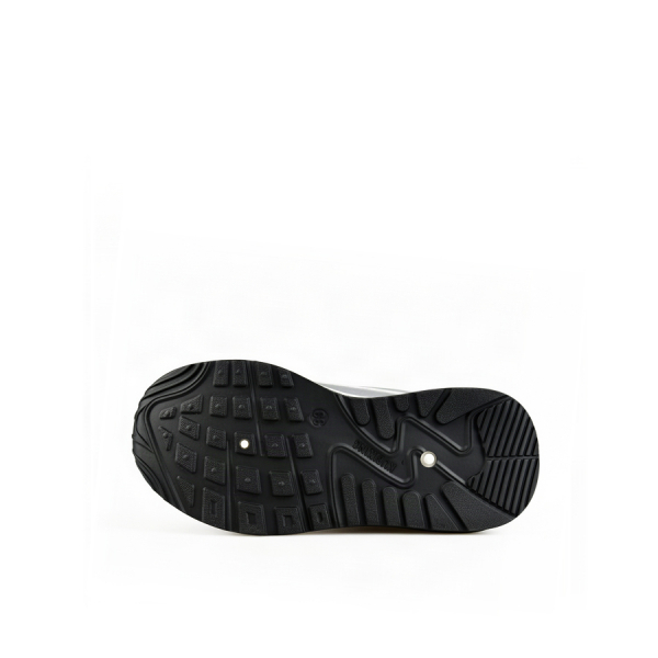 kids sneakers synthetic leather black 0164174
