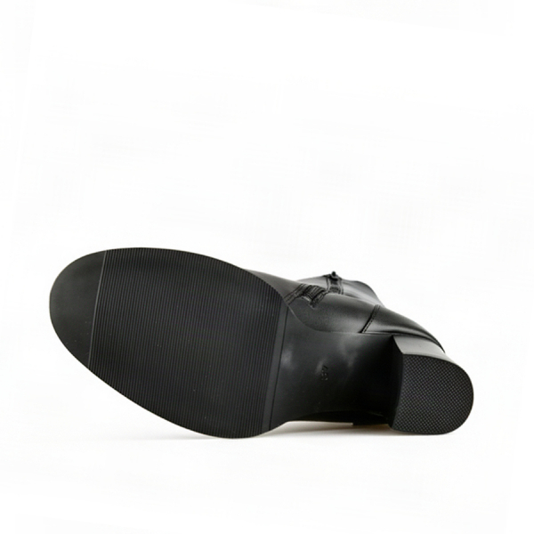 lady's high boots synthetic leather/textile black 0162918