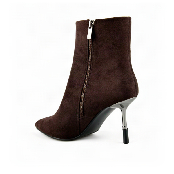 lady's boots textile brown 0162115