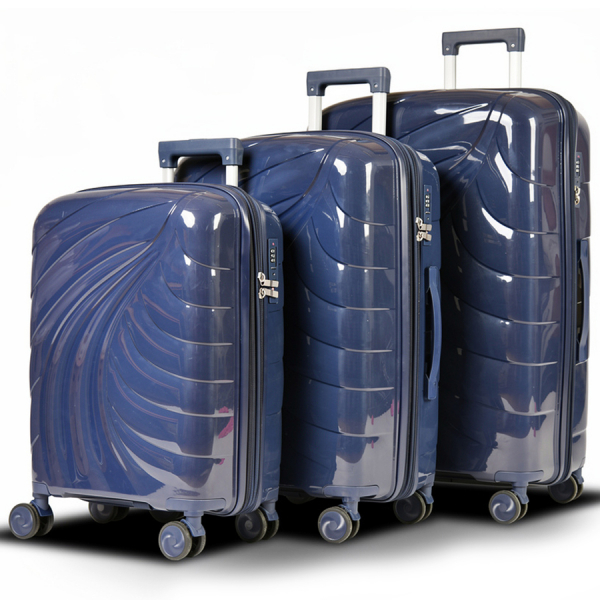 big suitcase polypropylene  tŭmno sin dark blue 0161594