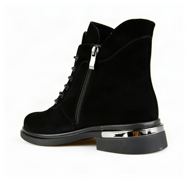 lady's boots genuin leather black 0162879