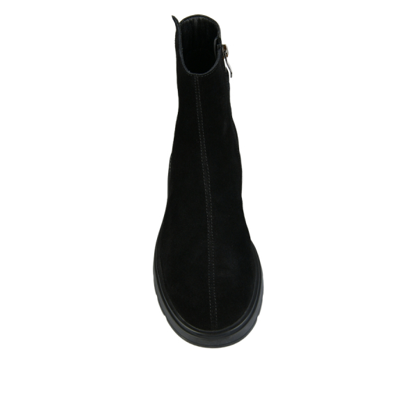 lady's boots genuin leather black 0162880