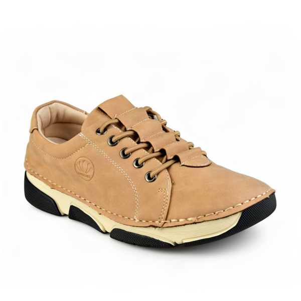 lady's shoes synthetic leather beige 0162745