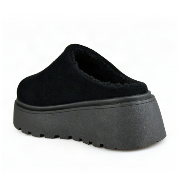 lady's clogs textiles black 0163374
