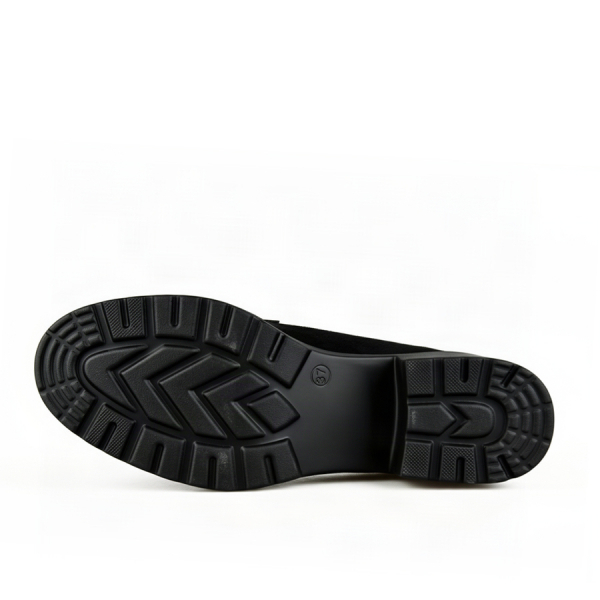 lady's shoes textile/synthetic leather black 0162900