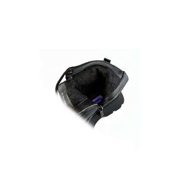 kids boots synthetic leather black 0162558