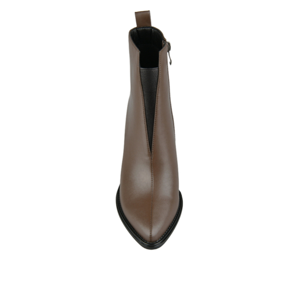 lady's boots synthetic leather brown 0162113