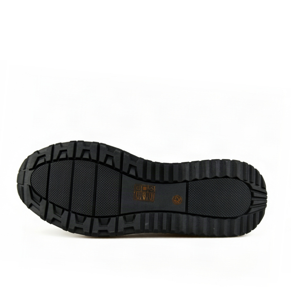 men's sneakers genuin leather black 0162961