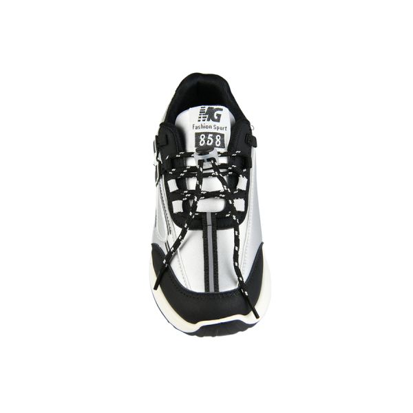 kids sneakers synthetic leather black 0164174