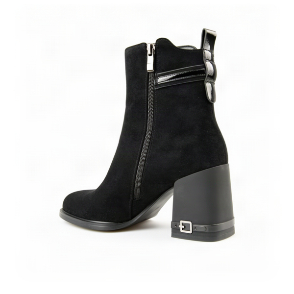 lady's boots textile black 0162100