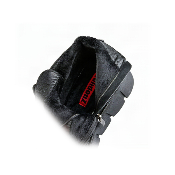 lady's boots genuin leather black 0162850