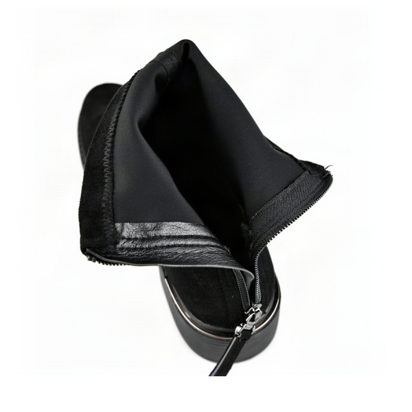 lady's boots textile black 0162513