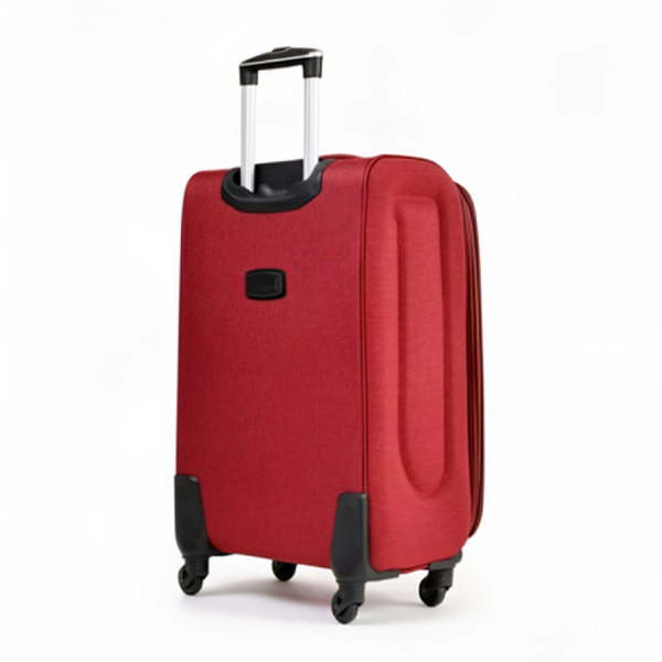 medium suitcase textile bordeaux 0163709