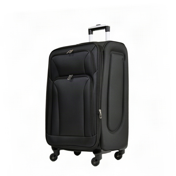 medium suitcase textile black 0163712