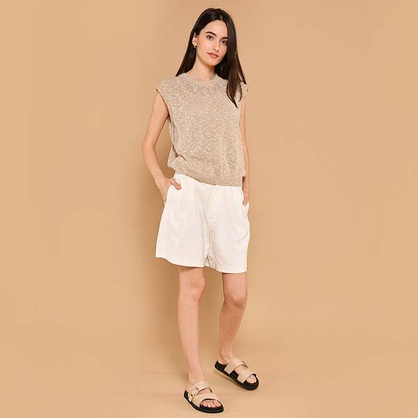 lady's slippers textiles beige 0160204