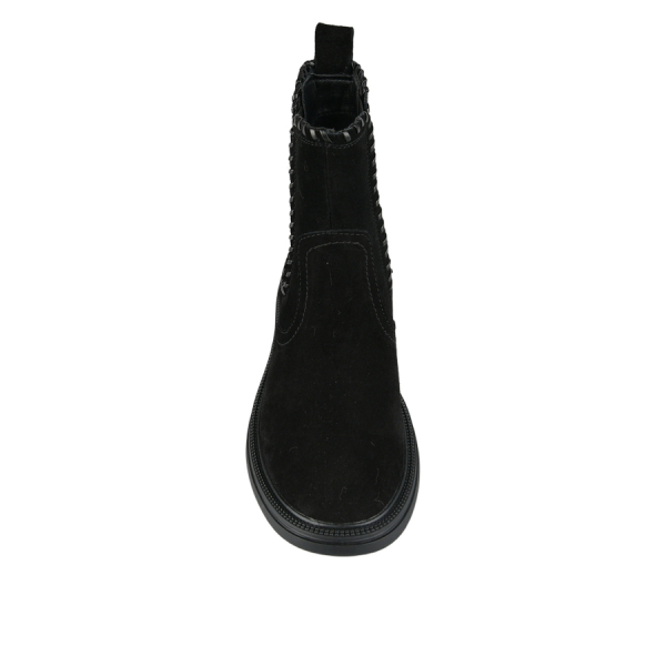 lady's boots genuin leather black 0162673